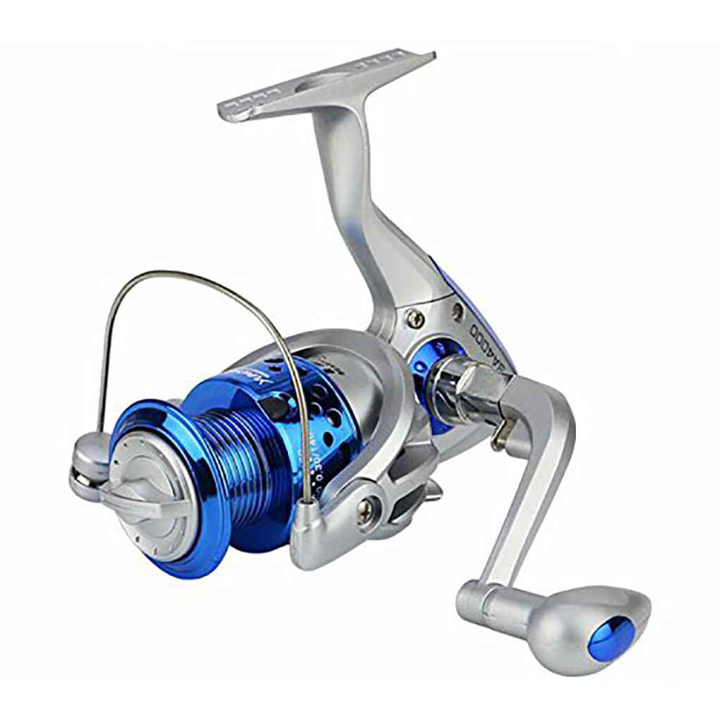Spinning Fishing Reel with Line Left/Right Interchangeable Saltwater Freshwater 