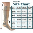 thumbnail image 5 of Medical Compression Socks Zipper Professional Leg Support Thickened Women's Socks, 5 of 5