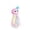 Pink, variant on Cat Yarn Ball Toy with Hanging Feature, Durable Chew Toy for Teething, Interactive Self-Play String Ball, Indoor Exercise and Boredom Relief