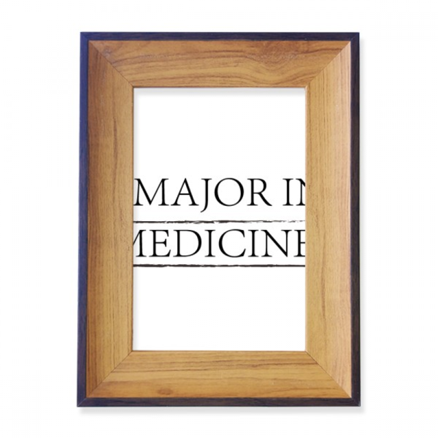 Quote I Major In Medicine Photo Frame Exhibition Display Art Desktop Painting