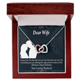thumbnail image 4 of To My Wife Happy Birthday Dear Inseparable Necklace, 4 of 20