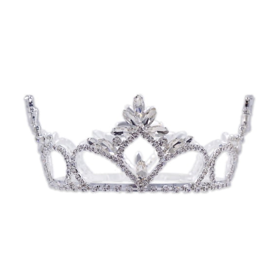 #16666 - Flaired Navette Fixed Crown with Rings - 2.5" Tall