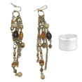 thumbnail image 3 of Tranquil Isle Multi Bead Linear Earrings and Gift Tin, 3 of 3