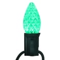 thumbnail image 4 of Pack of 25 Faceted C7 LED Multi-Color Christmas Replacement Bulbs, 4 of 6