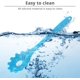 thumbnail image 5 of Silicone Pasta Fork (11.2"), High Heat Resistant to 480°F, Food Grade Pasta Spoon, BPA Free, Spaghetti Strainer & Server Spoon (Noodle Spoon,Blue), 5 of 5