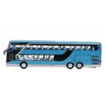 thumbnail image 3 of Autobús eléctrico de dos pisos de aleación a escala 1:32, juguete con música ligera para niños (azul), 3 of 14