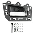 thumbnail image 3 of Interior Door Handle Set For Jeep Grand Cherokee 2005-2011 Gray And Chrome 4-Piece, 3 of 7