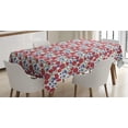 thumbnail image 1 of Ambesonne Bee Tablecloth Rectangular Table Cover, Summer Theme Red Poppies, 60"x90", Multicolor, 1 of 3
