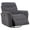 Charcoal Grey, variant on Adler Upholstered Power Swivel Glider Recliner Rust