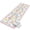 Pink, variant on 5.25'x6.56' Area Rug for Living Room, Rainbow Sunshine Non Slip Soft Rugs for Bedroom Dining Room, Washable Low Pile Rugs Kitchen Nursery Floor Mat Throw Carpet Rainy Cute Blue Border