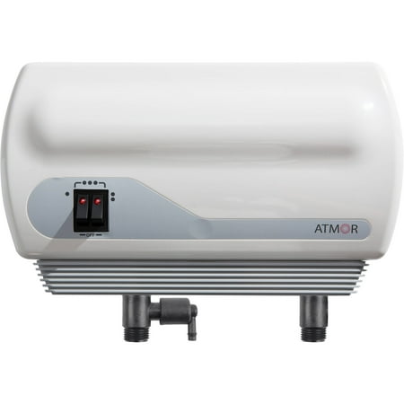 Atmor 8.5kW/240-Volt 1.23 GPM Electric Tankless Water Heater with Pressure Relief Device, On demand Water Heater