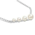 thumbnail image 3 of Everly Women's Cultured Pearl Sterling Silver Necklace, 3 of 7