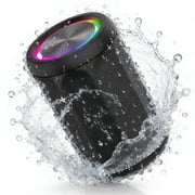 ETEPEHI Portable Bluetooth Speaker, Bluetooth 5.4 Wireless Speaker with Loud Stereo Sound, 20H Playtime, IPX5 Waterproof, Home/Party/Outdoor/Beach (Black)