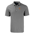 thumbnail image 2 of Men's Cutter & Buck  Black/White Clemson Tigers Big & Tall Forge Eco Double Stripe Stretch Recycled Polo, 2 of 3