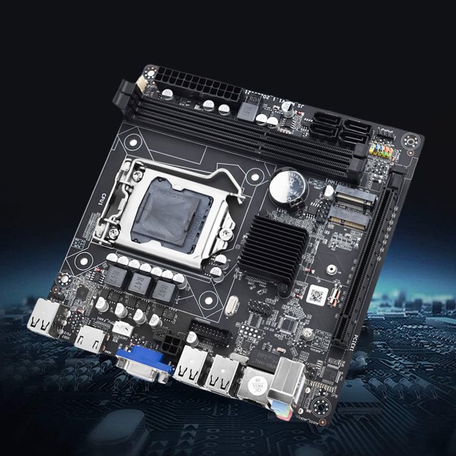 Placa Base De Escritorio H61 Placa base para computadora M.2 NVME LGA1155 PC Gamer Placa base 16GB RAM ITX H61S
