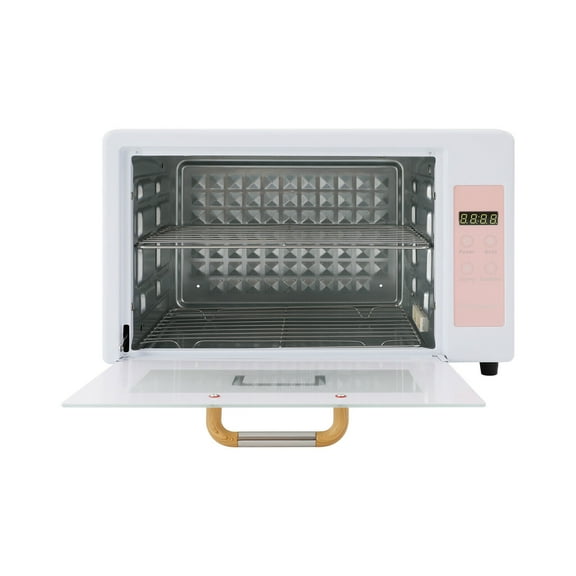 TFCFL 24L Desktop Rectangular Sanitizer Dryer Machine 230W Stainless Steel Drying Case with 2 Tier Shelves