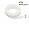 thumbnail image 2 of 5 Roll 1/2 Inch White Floral Tapes,for Bouquet Stems Wrapping and Floral Crafts,Wedding Bouquet, Wreath Making Supplies (30Yard/Roll), 2 of 6