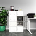 thumbnail image 2 of Metal Lockers for Employees,Office Storage Locker with 4 Door,Tall Locker Cabinet for Employees,School, Office, Home, Gym,Bedroom, 2 of 6