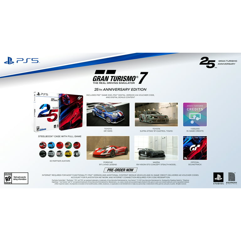 Gran Turismo 7 Edición 25 aniversario PlayStation 5