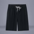 thumbnail image 2 of BXINGOHAI Cargo Shorts Men 2025 Summer Leisure Sports Running Men Shorts Black,XL, 2 of 5