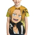 thumbnail image 6 of My Hero Academia Denki Kaminari Kids T-Shirt 3d Printed Graphic T-Shirts Boys And Girls Short Sleeve Shirts For Youth Kids X-Large, 6 of 7