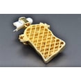thumbnail image 5 of 10K Yellow Gold 1.60 Inch Diamond Mini Jesus Face Piece Heavy Pendant 1.93 CT, 5 of 9
