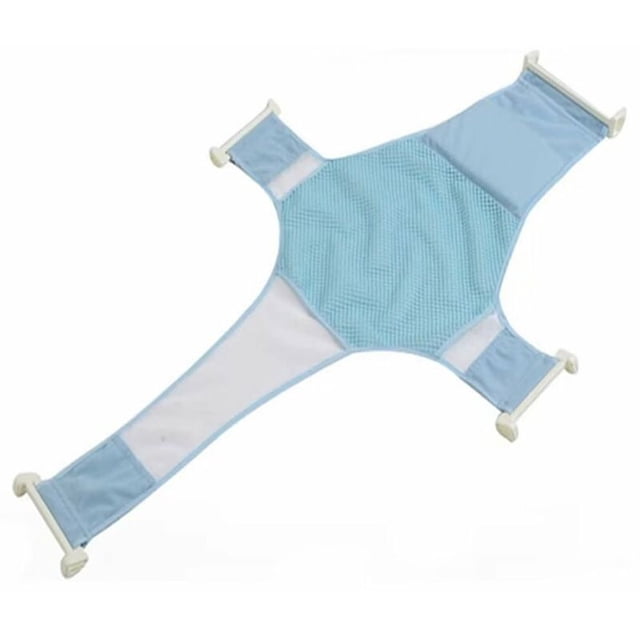 Soporte de baño para bebé, hamaca de baño para bebé, soporte de asiento de baño ajustable antideslizante, cojín de malla para bañera, ducha de seguridad para recién nacidos de 0 a 8 meses