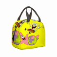 thumbnail image 2 of Insulated Lunch Bag Cartoon Anime Design Portable Large Capacity for Students Picnic, 2 of 5