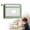 Green, variant on NUOKO Double-Layer Clear Nylon Document Bags with Label, File Puzzle Storage Organizer for Office Travel Supplies Mesh Zipper Pouch Bag with Handle