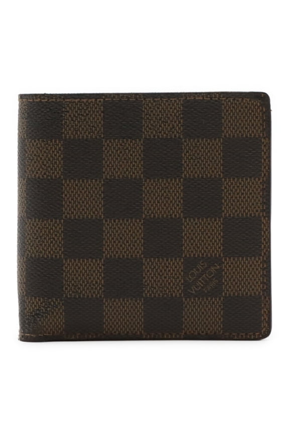Pre-Owned LOUIS VUITTON Damier Portefeuille Marco Bi-fold Wallet (No stickiness) N61675