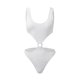 thumbnail image 5 of Gibobby Trajes de baño mujer una pieza Bikini de 1 pieza para mujer(Blanco,G), 5 of 5