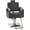 Gray, variant on BarberPub Classic Barber Chair Reclining for Hair Stylist Spa Salon Styling Beauty Equipment 9180 Black