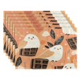 thumbnail image 2 of Birds with Chocolate Bars Reversible Placemat Non Slip Coffee Mat 18x12 Inch for Dining, Kitchen, Coffee, 2 of 9