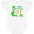 thumbnail image 3 of Inktastic My Great Grandma Loves Me Boys Baby Bodysuit, 3 of 5