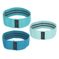 thumbnail image 3 of 3 bandas de resistencia elásticas de alta fuerza de tracción para ejercicios de piernas, glúteos para entrenamiento de cadera en cuclillas, azul lago, azul, azul oscuro YUNYI BRAND  Deportes, 3 of 8