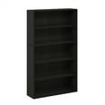 thumbnail image 2 of Furinno Pasir 5-Tier Open Shelf Bookcase, Bookshelf, 31.5 Inch Wide, Espresso, 2 of 5
