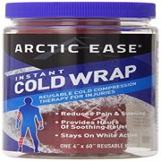 Arctic Ease Cold Therapy Wrap, Red, 0.45 Pound