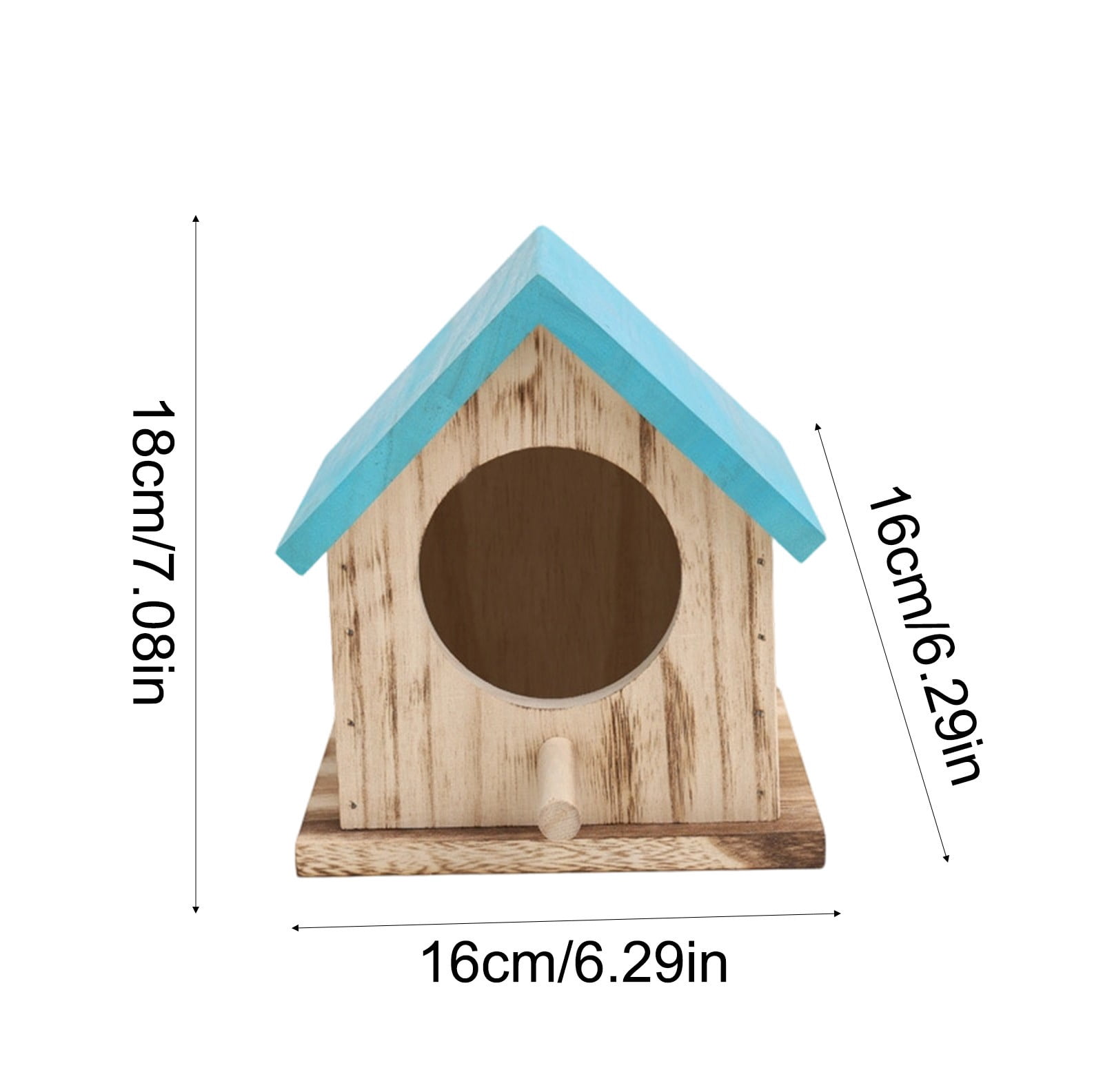 Bird Feeders For Outdoors Bird House Frame Wooden Bird Nests Courtyard Hanging Mini Bird Nests Outdoor Bird House Bird Feeder Bird Feeder Birdhouses Squirrel Proof