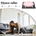 thumbnail image 3 of Luxshiny 1Set Abdominal Training Sliding Disc Pink Plastic PU Fitness Exercising Board for Home, 3 of 8