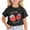 Black, variant on MIXUE Girls Tops & T-Shirts Kids Summer Cute Strawberry Print Round Neck Short Sleeve Fashion Casual Tee Shirts Streetwear,Beige,6-7 Years