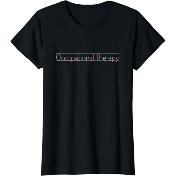 Cute Rainbow Pediatric Occupational Therapy OT gift COTA T-Shirt