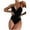 Black, variant on Sngxgn Women's Swimsuits Swimwear Asymmetric Ruffle Monokinis Bathing Suits(Black,S)