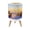 Color 4, variant on Small Trash Can with Lid Serene Autumn River Landscape Misty Mountains Colorful Trees 1.8 Gallon Dog Proof Trash Can Round Garbage Can Waste Bin Wastebasket for Bathroom Bedroom Living Room