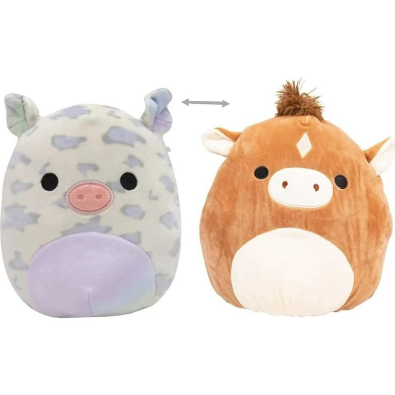 Squishmallow 12 Inch Flip-A-Mallow Plush | Nia Pig / Philip Horse