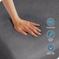 thumbnail image 6 of Bare Home Mattress Protector - Waterproof - Breathable - Vinyl Free - Hypoallergenic - Queen, Gray, 6 of 9