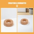 thumbnail image 3 of OUNONA 10Pcs Square Wood Planter Corks for Hydroponic Terrariums and Office Decor, 3 of 7