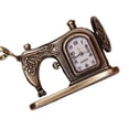 thumbnail image 4 of maskred Vintage Sewing Machine Shape Watch Chain Alloy Analog Wristwatch Clock Pendant Necklace Gift, 4 of 6