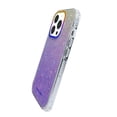 thumbnail image 3 of ELEHOLD for Apple iPhone 14 Wireless Charging Case, Heavy Duty Luxury Bling Shell Slim Soft TPU and Hard Hard PC Rugged Sturdy Drop Protective Women Girl Phone Case Cover, purple, 3 of 5