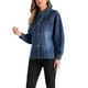thumbnail image 4 of CHAQUETA DE MEZCLILLA INSPIRE CHIC para mujeres, chaquetas vintage de botones con mangas largas, 4 of 6