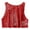 Red, variant on Women Club Top Hollow Out Sleeveless Round Neck Short Waist-exposed Dress-up See-through Fishnet Summer Crop Top Lady Garment